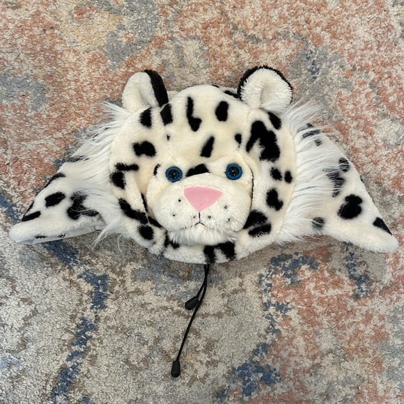 Set of 3 Super Cute Crazee Heads Helmet covers 🦄🐼🐆 - Picture 5 of 6